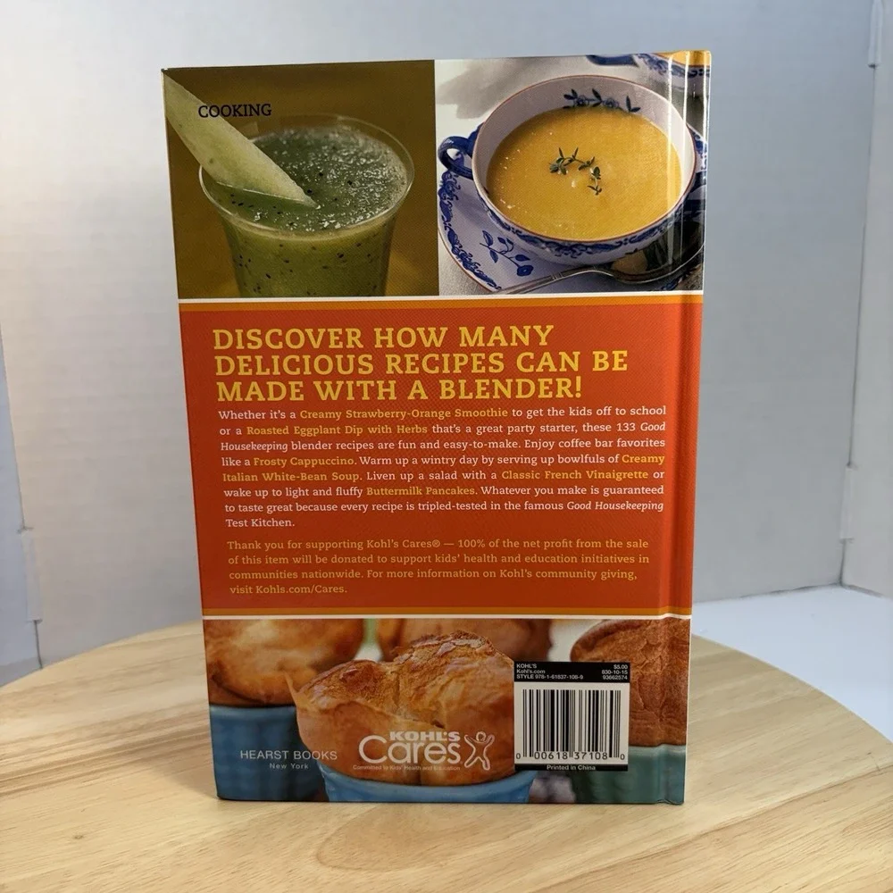 Good Housekeeping Blend It! 133 Blender Recipes Illustrated Hardcover 2003